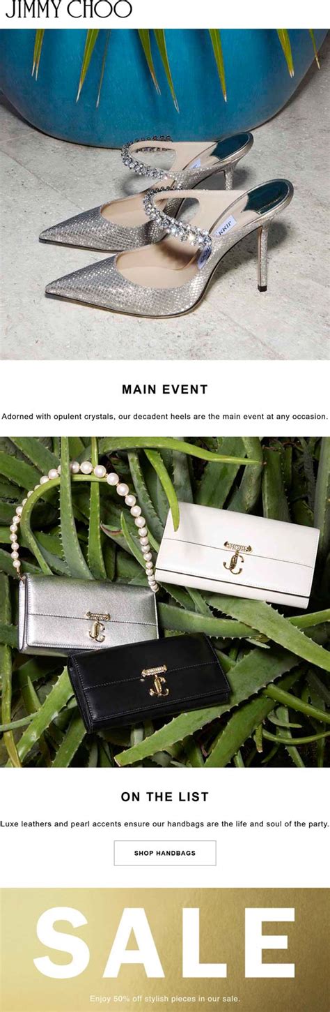 jimmy choo birthday discount